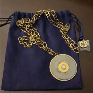 Tory Burch Gemini Link Pendant Necklace